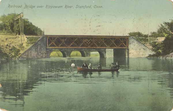 Railroad Bridge over Rippowam River, Stamford, Connecticut