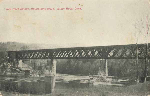Rail Road Bridge, Housatonic River, Sandy Hook, Connecticut