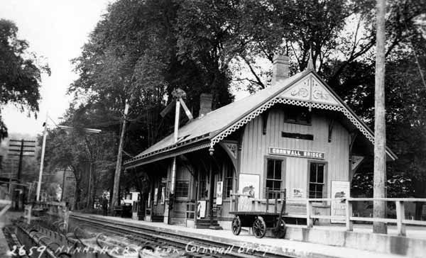 New York, New Haven & Hartford Railroad Station, Cornwall Bridge, Connecticut