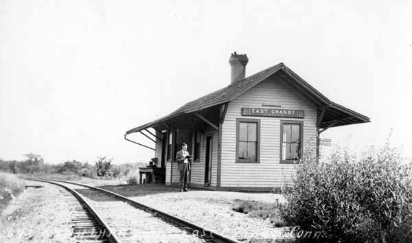 New York, New Haven & Hartford Railroad Station, East Granby, Connecticut