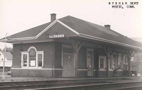 New York, New Haven & Hartford Depot, Mystic, Connecticut