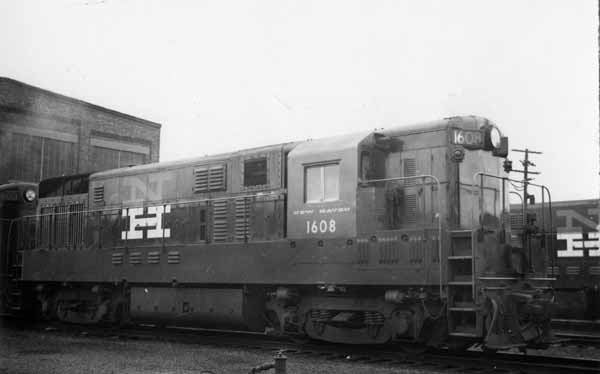 New Haven Railroad #1608 at New Haven, Connecticut