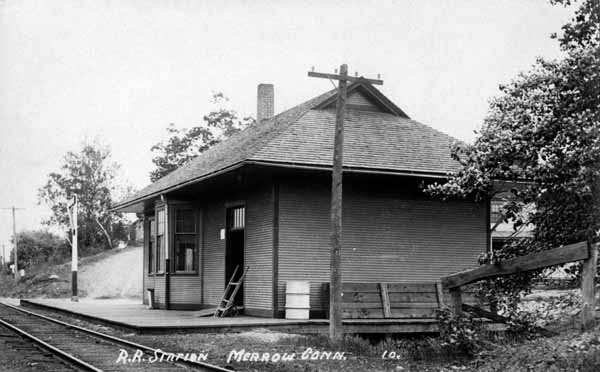 Railroad Station, Merrow, Connecticut