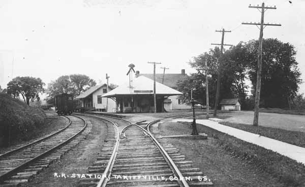 Railroad Station, Tariffville, Connecticut