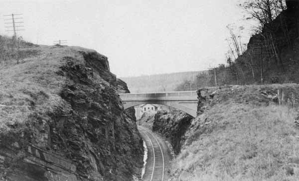 Bolton Notch Station and Highway Bridge