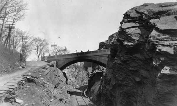Below and Above the Notch, Bolton, Connecticut