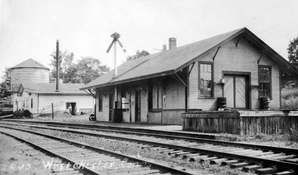 New York, New Haven & Hartford Railroad Station, Westchester, Connecticut