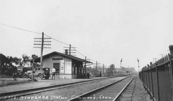 New York, New Haven & Hartford Railroad Station, Elmwood, Connecticut