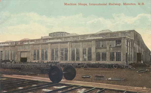 Machine Shops, Intercolonial Railway, Moncton, New Brunswick
