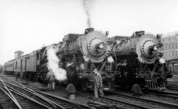 Boston & Albany Railroad #613 and #611 at Springfield, Massachusetts