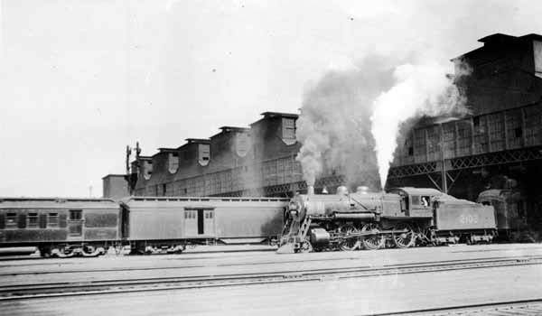 Boston & Maine Railroad #2102 at Boston