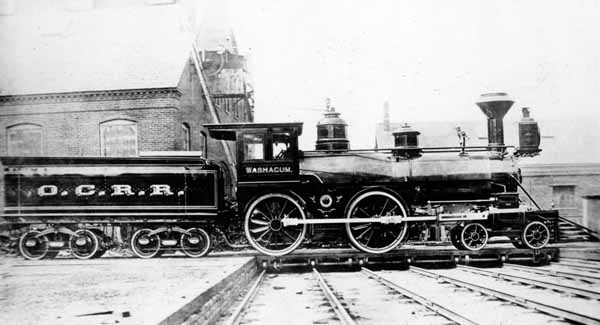 Old Colony Railroad locomotive "Washacum"