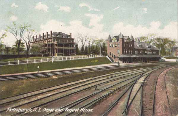 Plattsburgh, New York, Depot and Foquet House