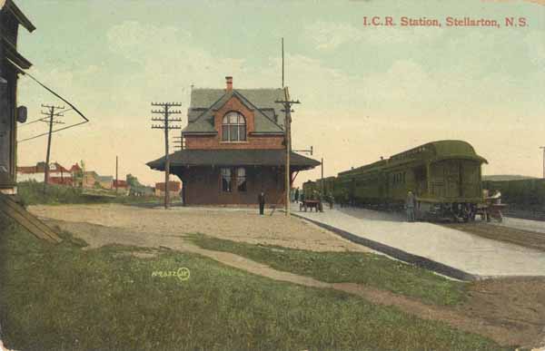 Intercolonial Railway Station, Stellarton, Nova Scotia