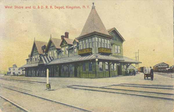 West Shore and Ulster & Delaware Railroad Depot, Kingston, New York