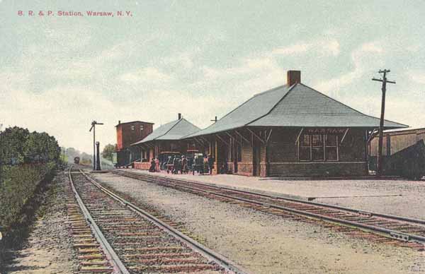 Buffalo, Rochester and Pittsburgh Station, Warsaw, New York
