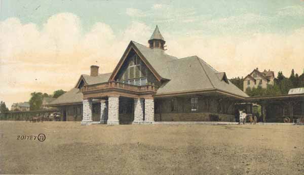 Union Depot, Saranac Lake, New York