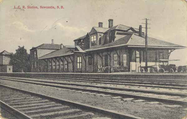 Intercolonial Railway Station, Newcastle, New Brunswick