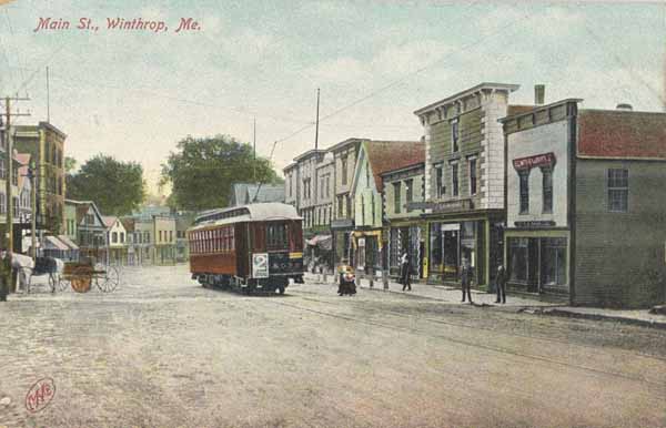 Main Street, Winthrop, Maine