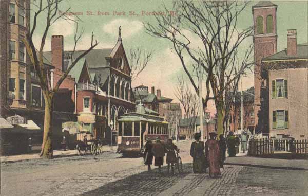 Congress Street from Park Street, Portland, Maine