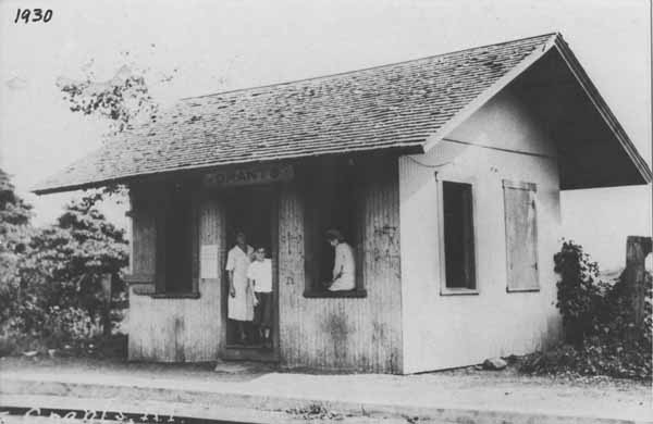 Railroad Station, Grants, Rhode Island