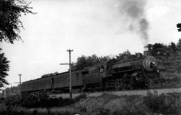 New Haven Railroad #1309 at Sharon, Massachusetts
