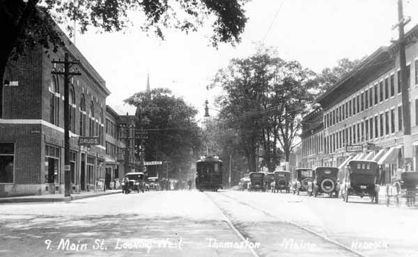 Main Street, Looking West, Thomaston, Maine
