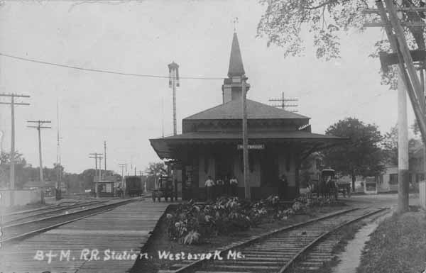 Boston & Maine Railroad Station, Westbrook, Maine