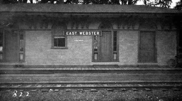 Railroad Station, East Webster, Massachusetts