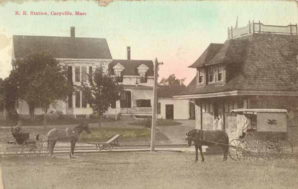 Railroad Station, Caryville, Massachusetts