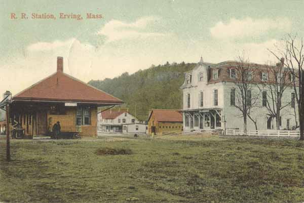 Railroad Station, Erving, Massachusetts