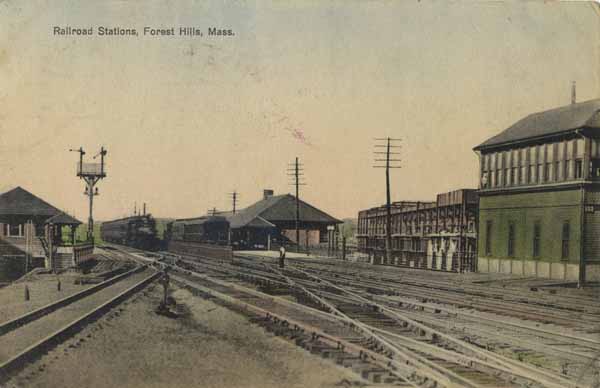 Railroad Station, Forest Hills, Massachusetts