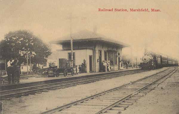 Railroad Station, Marshfield, Massachusetts