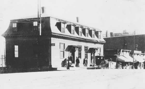 Railroad Station, Cambridge, Massachusetts