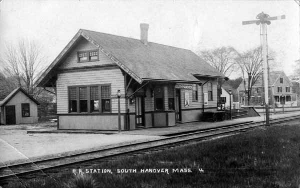 Railroad Station, South Hanover, Massachusetts