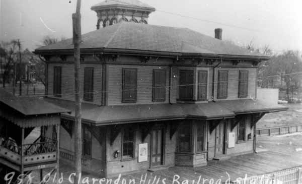 Old Clarendon Hills Railroad Station