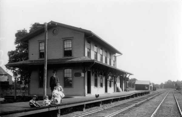 Railroad Station, Southampton, Massachusetts