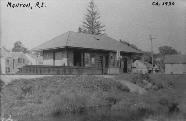 Railroad Station, Manton, Rhode Island