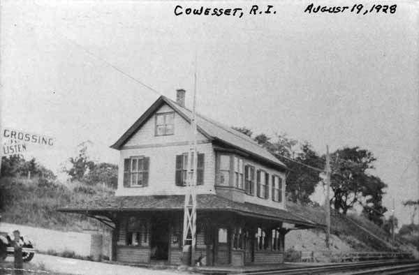 Railroad Station, Cowesset, Rhode Island