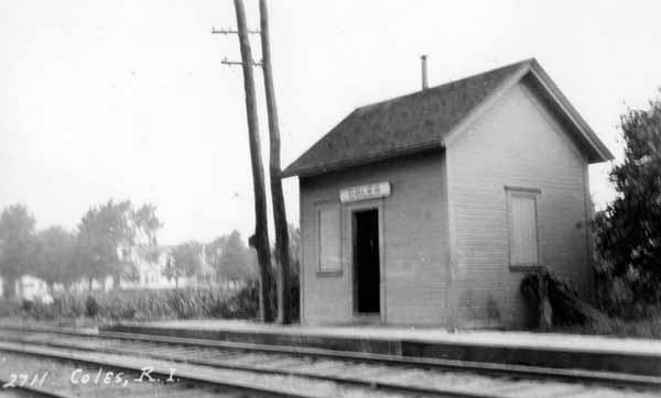 Railroad Station, Coles, Rhode Island