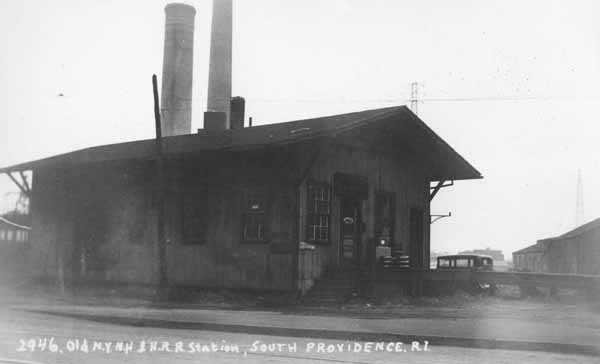 Old New York, New Haven & Hartford Railroad Station, South Providence, Rhode Island