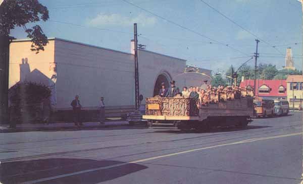 The Observation Car Near the Wax Museum, Montreal Quebec