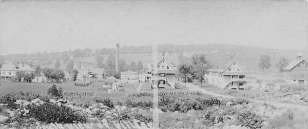 Views of South Willington, Connecticut - South view of Village