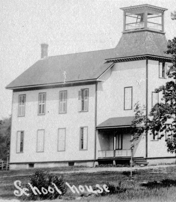 Views of South Willington, Connecticut - School House