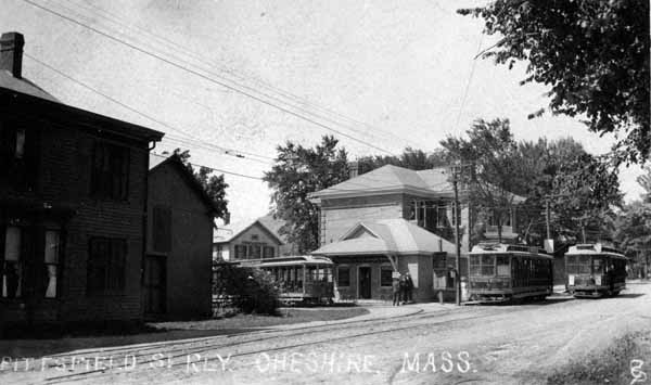 Postcard: Pittsfield Street Railway, Cheshire, Massachusetts | Railroad ...