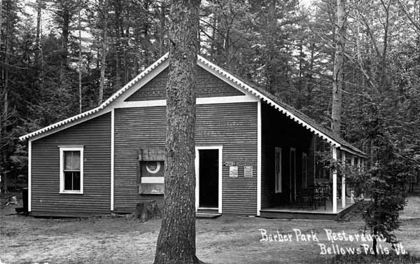 Barber Park Restaurant, Bellows Falls, Vermont