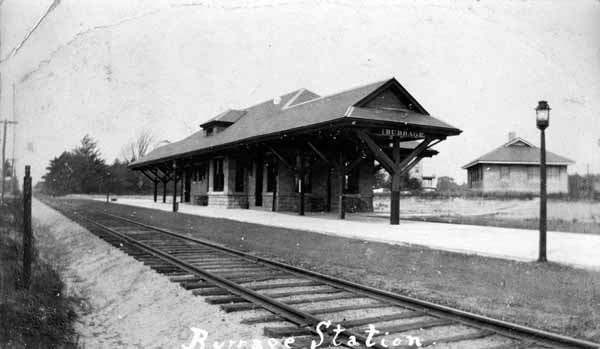 Railroad Station, Burrage, Massachusetts