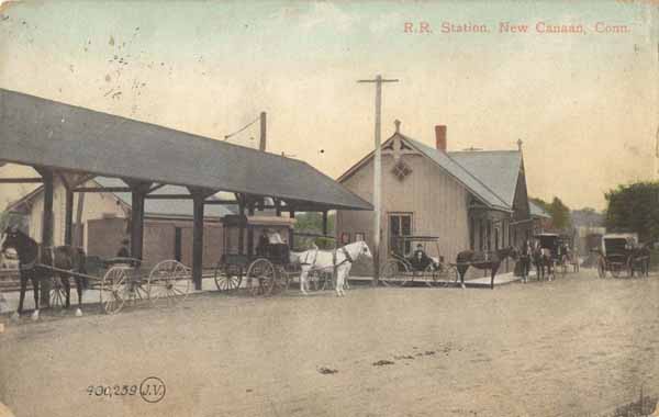Railroad Station, New Canaan, Connecticut