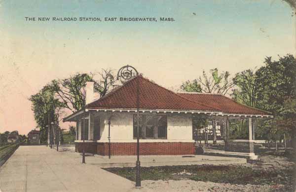 The New Railroad Station, East Bridgewater, Massachusetts
