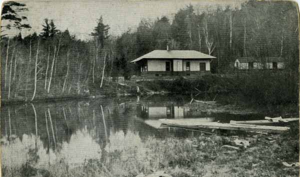 Boston & Maine Station and Mill Pond, East Weare, New Hampshire